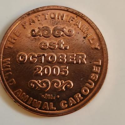 Collection of Buttons, Badges, Tokens & Wood Nickels