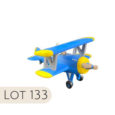 Lot 133 | Blue Airplane