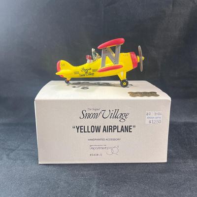 Lot 134 | Yellow Airplane