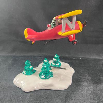 Lot 135 | Spirit of the Snow Village Airplane