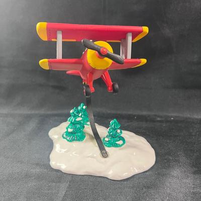 Lot 135 | Spirit of the Snow Village Airplane