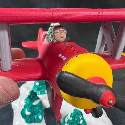 Lot 135 | Spirit of the Snow Village Airplane