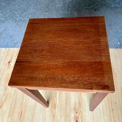 John M. Smyth Wooden Side Table