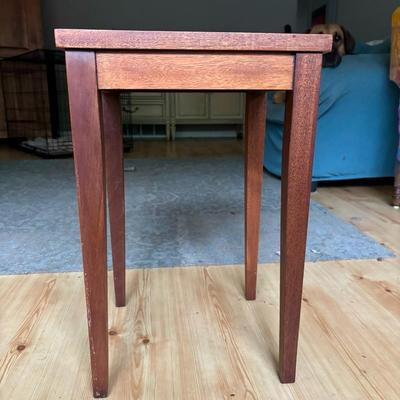 John M. Smyth Wooden Side Table
