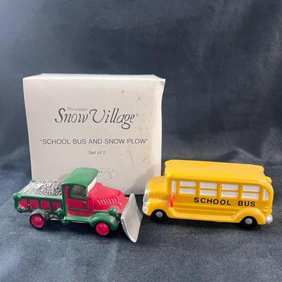 Lot 153 | School Bus and Snow Plow
