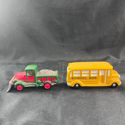 Lot 153 | School Bus and Snow Plow