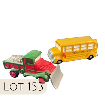 Lot 153 | School Bus and Snow Plow