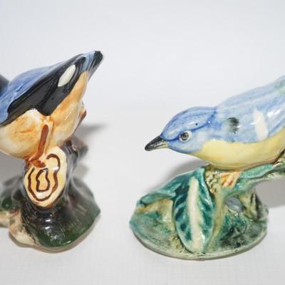 VINTAGE GROUPING OF FOUR STANGL CERAMIC BIRDS 2 1/2 "