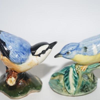 VINTAGE GROUPING OF FOUR STANGL CERAMIC BIRDS 2 1/2 "