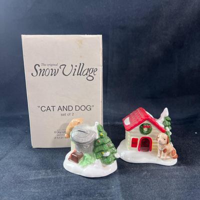 Lot 161 | Cat and Dog
