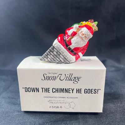 Lot 178 | Down the Chimney He Goes!