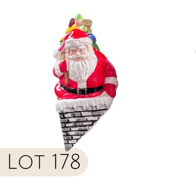 Lot 178 | Down the Chimney He Goes!