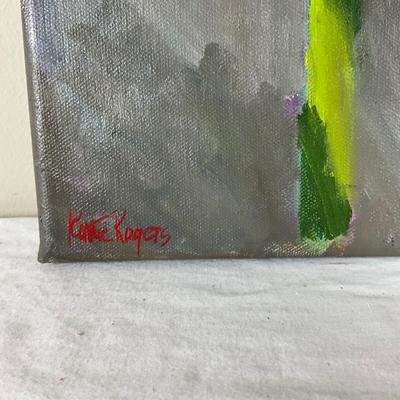 236 Original Oil Painting "Amaryllis" by Kathie Rogers
