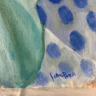 239 Original Oil Painting "Polka Dots" by Kathie Rogers
