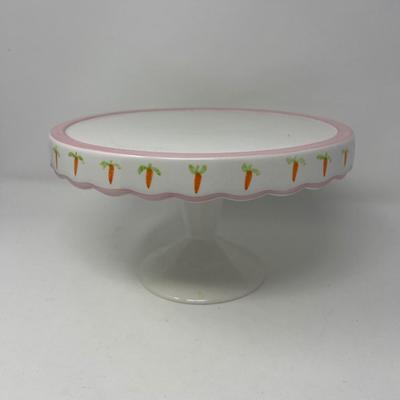 Bunnies by the Bay Cake Stand -Hallmark
