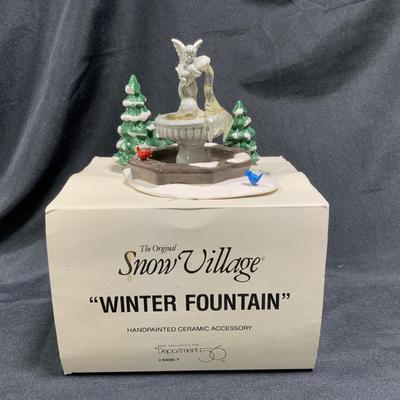 Lot 211 | Winter Fountain