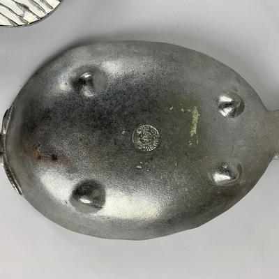 247 Two Aluminum Serving Dishes