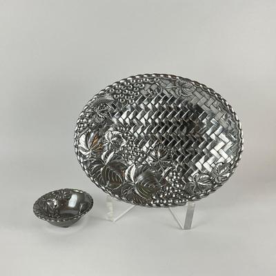 248 Grapeweave Aluminum Chip and Dip