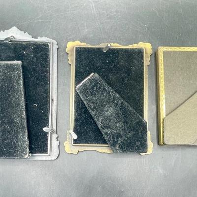3 Metal Photo Frames