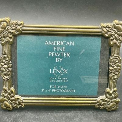 3 Metal Photo Frames