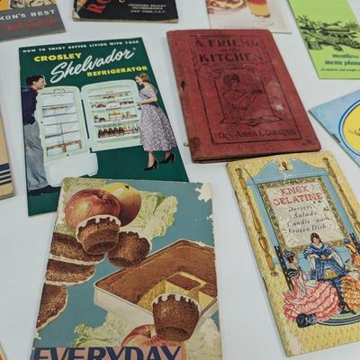 Vintage Recipe & Kitchen Pamphlets