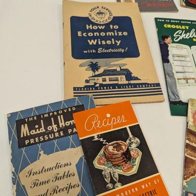 Vintage Recipe & Kitchen Pamphlets