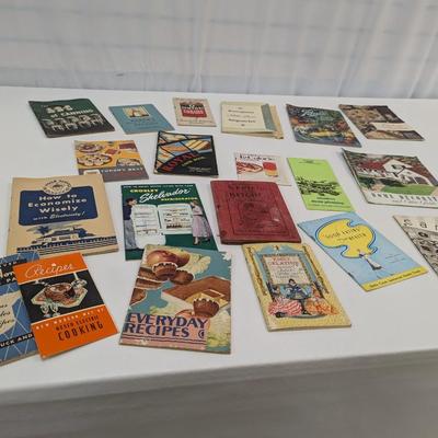 Vintage Recipe & Kitchen Pamphlets