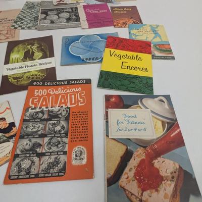 Vintage Recipe & Kitchen Pamphlets