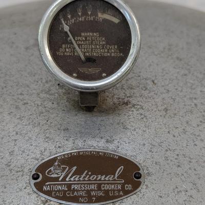 Vintage National Pressure Cooker No. 7