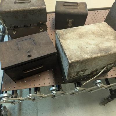 Movie Film Reels With Metal Cases