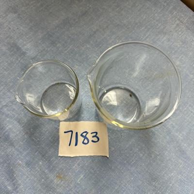Pyrex measuring glasses