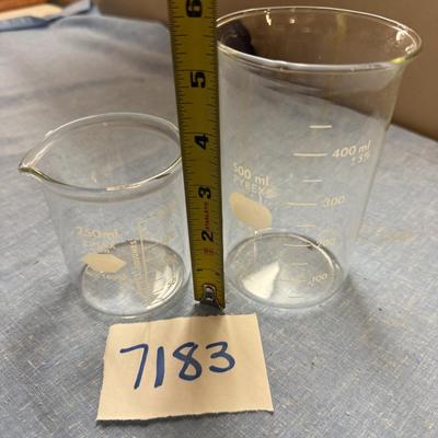 Pyrex measuring glasses