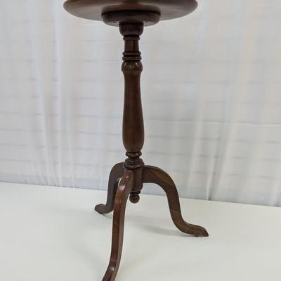 Antique Round Table Plant Stand