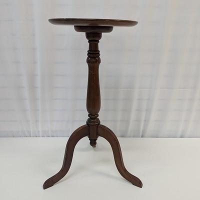 Antique Round Table Plant Stand