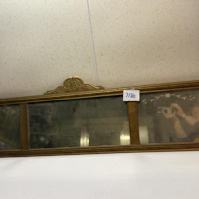 Antique 3 panel beautiful mirror