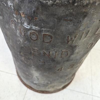 Vintage Can "Good Will Oil" Enid Oklahoma 434 Can