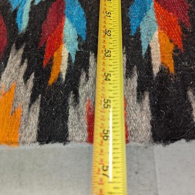 Vintage Mexican Wool Rug