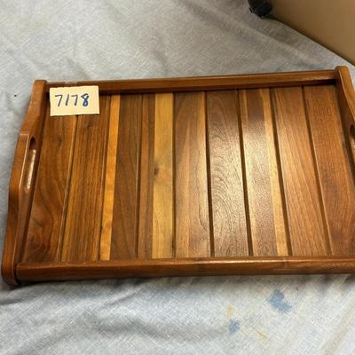 Ozark black walnut serving tray