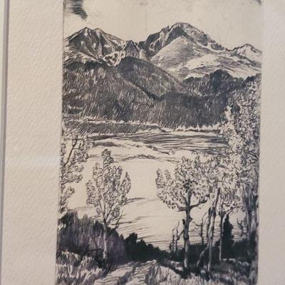 Lyman Byxbe Artwork Longs Peak 