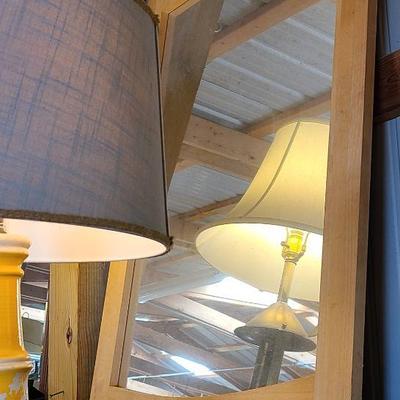 Wood Mirror 