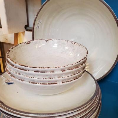 Pottery Barn Melamine bowls & plates