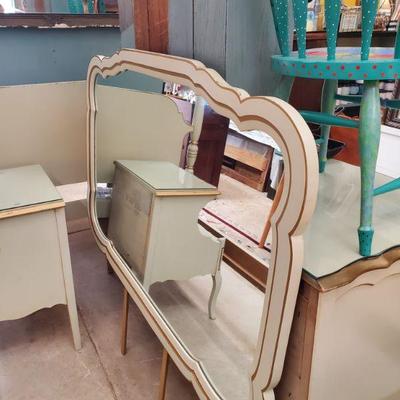 French Provincial Mirror to dresser