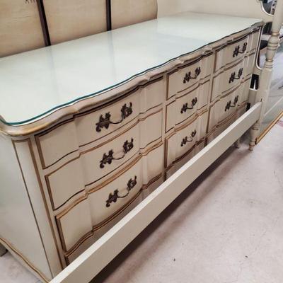 French Provincial Dresser also has attaching  mirror 