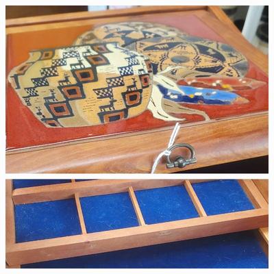 Men's hand made jewelry box 