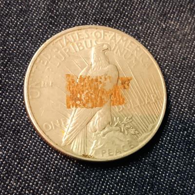 1922 PEACE SILVER DOLLAR