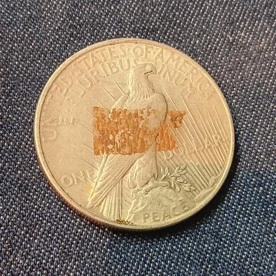 1922 PEACE SILVER DOLLAR