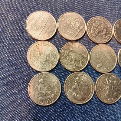 ASSORTMENT OF STATE QUARTERS