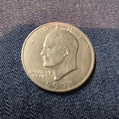 THREE 1971-D EISENHOWER DOLLARS