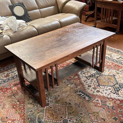 Arts & Craft Style Coffee Table (LR-DZ)