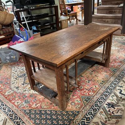 Arts & Craft Style Coffee Table (LR-DZ)